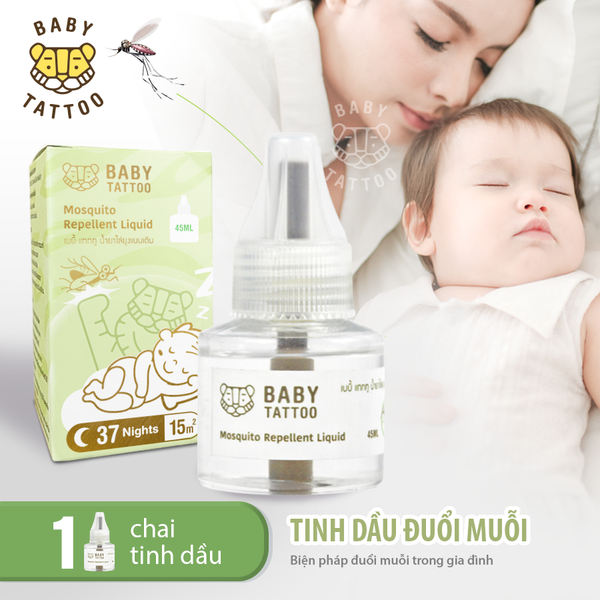  Tinh Dầu Đuổi Muỗi Cho Bé Không Khói Không Mùi 