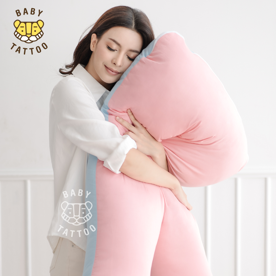 Gối Ôm Chữ U Cho Mẹ Bầu Cao Cấp, Mềm Mãi, Thoải Mái Và Có Thể Tháo Rời 3.2kg