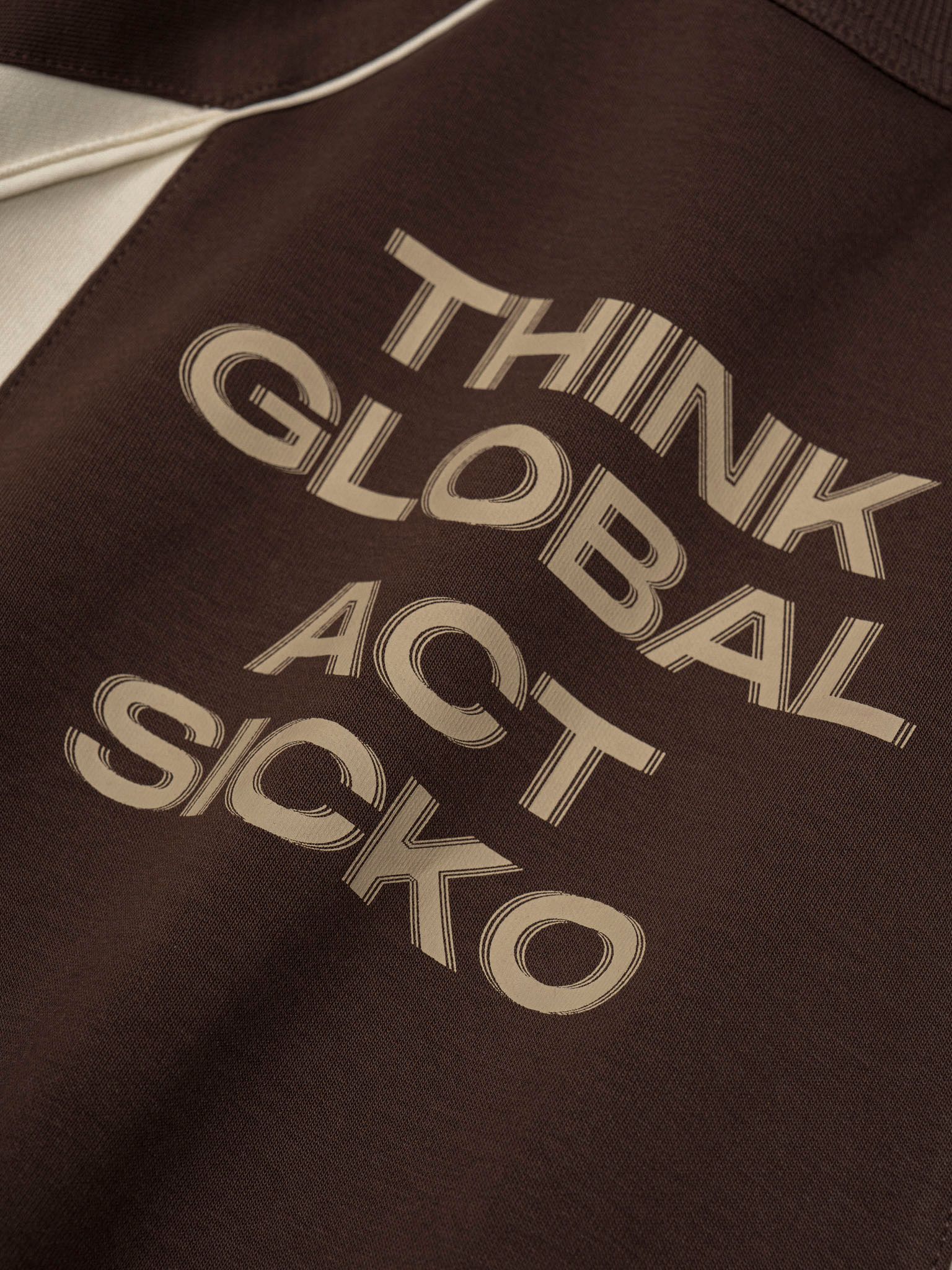  ÁO SWEATER SICKO® THINK GLOBAL ACT 