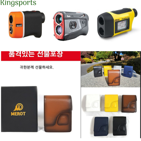 Bao chất liệu da thật Đựng Máy Đo Khoảng Cách GPS Chơi Golf  Thương Hiệu Merot Hàn Quốc