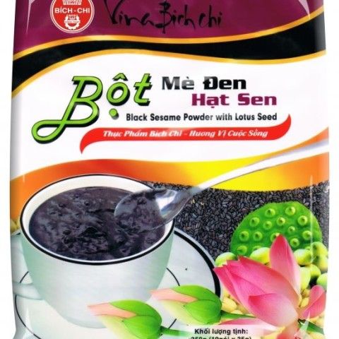 BỘT MÈ ĐEN HẠT SEN KHÔNG ĐƯỜNG