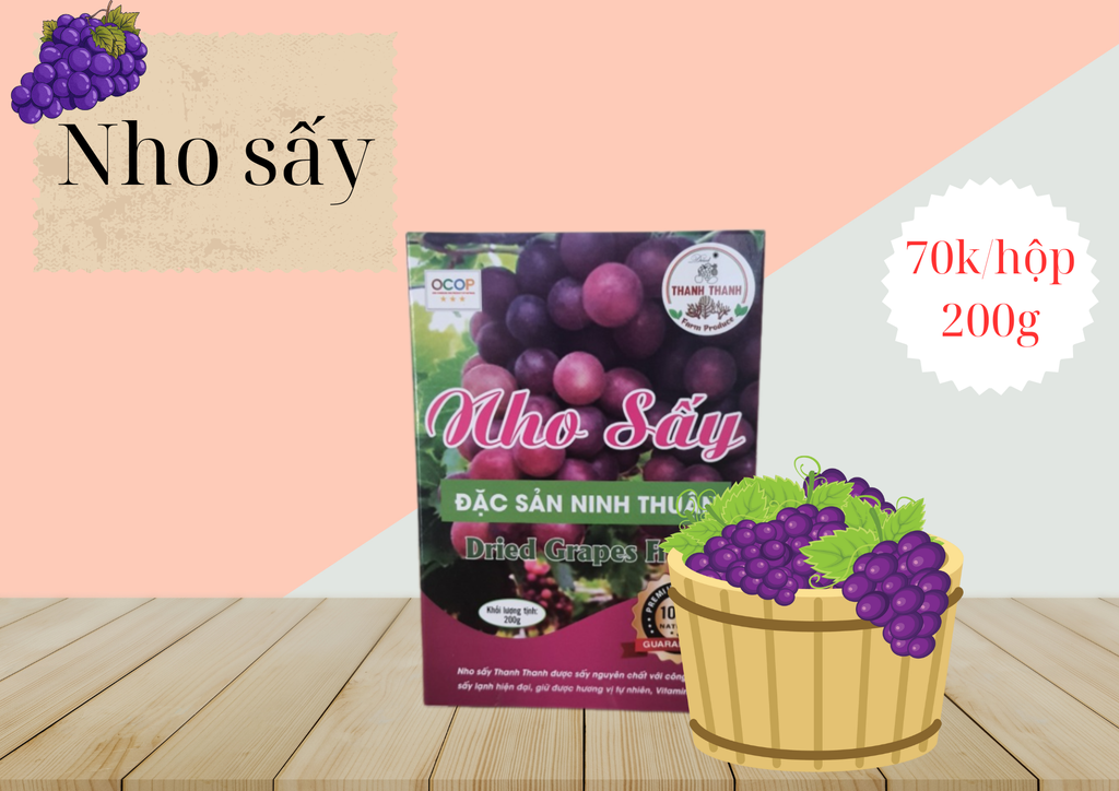 Nho sấy khô- Giá tốt