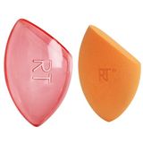 Mút Trang Điểm Và Hộp Bảo Vệ Real Techniques Miracle Complexion Sponge + Travel Sponge Case (Tách Set Nobox)
