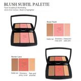 Bảng phấn Lancome 3in1 Blush Subtil Palette 126 Nectar Lace (Tạo Khối/Má Hồng/Hightlighter)
