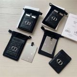 Gift Hãng Dior Gương & Card Holder (Kèm Túi Da & Túi Rút)