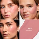 Má hồng Saie Dew Blush Liquid Cheek Blush màu Hottie 12ml Fullbox