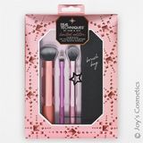 Set 3 Cọ REAL TECHNIQUES Luminous Brush Set (Cọ 221 - Cọ Shading 307 - Cọ Setting 402 - Túi)