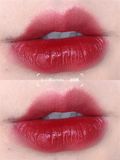 Son Hourglass Unlocked Satin Creme Lipstick Red 0 - Fullsize 4gr (SALE Chạm Nhẹ)