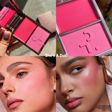Phấn Má Hồng Patrick Ta 2in1 Double-Take Cream And Power Blush Duo Màu She‘s A Doll