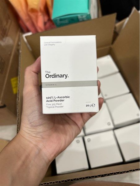 Bột Vitamin C giúp sáng da, mờ thâm The Ordinary 100% L-ascorbic Acid Power