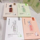Mặt nạ siêu dưỡng CNP Laboratory Ampule Mask - Pore Tightening - Xanh Lá Detox Da