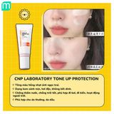 Kem chống nắng CNP Tone Up Protection Sun SPF42 31ml Unbox