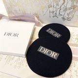 Gương Tròn Đen Dior Vanity Case Mirror Black