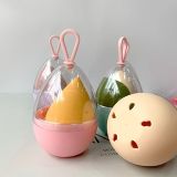 Hộp đựng bông mút hình quả trứng đủ màu
