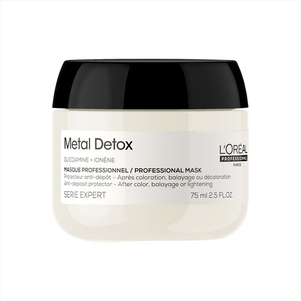 Mặt nạ giúp thải độc kim loại tóc L'Oréal Metal Detox Mask 75ml