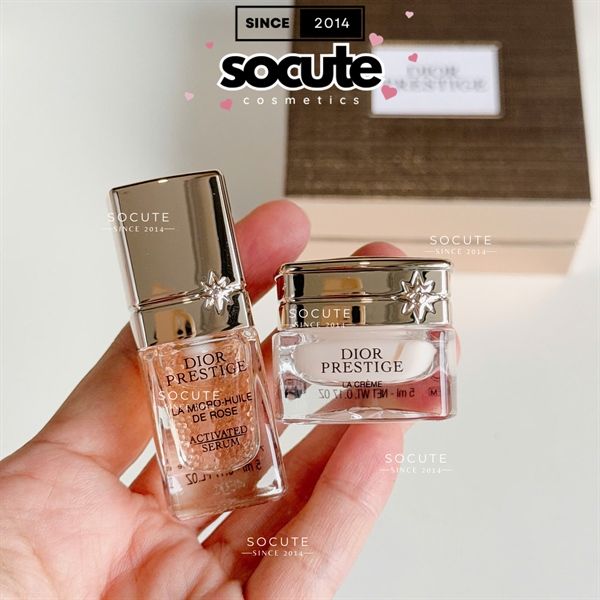 Tinh Chất Dior Prestige La Micro-Huile de Rose Advanced Serum - Fullbox Chai 5ml