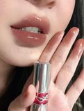 Son YSL Rouge Volupte Candy Glaze 14 Scenic Brown Màu Nâu Đất