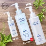 Tẩy tế bào chết Cure White Clear Gel Medicated 200g - Dưỡng Trắng, Ngừa Mụn