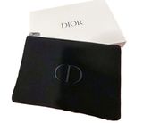 Túi DIOR Trousse Pouch - Nhung Đen Chữ Nhật 21x14cm
