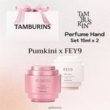 Set Kem Dưỡng Da Tay Tamburins The Shell Perfume Hand Mini Duo – Pumkini – 15ml x2
