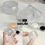 Hũ Nhựa 3gr Đáy Tròn Random Màu