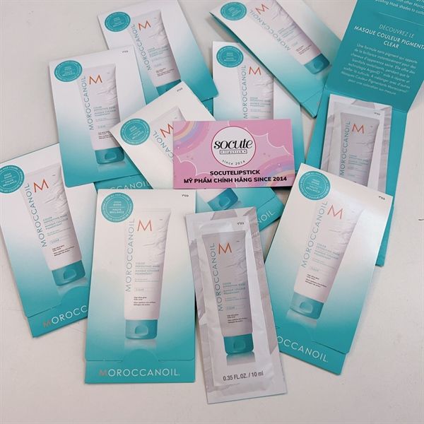 Mặt Nạ Dưỡng Tóc Bổ Sung Hạt Màu Moroccanoil Color Depositing Mask 10ml
