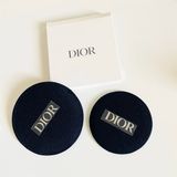 Gương Tròn Đen Dior Vanity Case Mirror Black