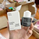 Tinh chất giảm ngứa và gàu da đầu Act+Acre Microbiome Cooling Scalp Serum For Dry Itchy Scalp + Loose Flakes 15ml