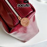 Túi Gift Charlotte Tilbury Đỏ Mận 5 Ngăn 19.5x15x8cm