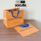 Túi Giấy Louis Vuitton Vàng 25x21x15cm