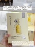 Mặt nạ siêu dưỡng CNP Laboratory Ampule Mask - Propolis Energy (Vàng)