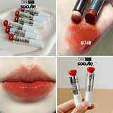 TESTER - Son Dior Addict Hydrating Shine Lipstick 740 Saddle Đỏ Gạch Tone Da