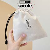 Túi Dây Rút YSL Vải Bố 17.5x21.5cm