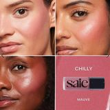 Má hồng Saie Dew Blush Liquid Cheek Blush màu Chilly 12ml Fullbox