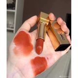Son Tester YSL 141 Pumpkin Explosif Rouge Pur Couture Milk Tea