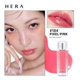 Son Kem Bóng HERA NEW Sensual Fitting Glow Tint 2023 #184 PIXEL PINK Minisize