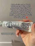 Kem Đánh Trắng Răng Cao Cấp Marvis Smokers Whitening Mint 85ml