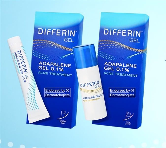 Kem mụn Differin Adapalene Gel 0.1% 15g - Mẫu Mới Date 5/26