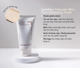 Sữa rửa mặt se khít lỗ chân lông INNISFREE Volcanic Pore BHA Cleansing Foam 30gr