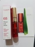 Son Tint Clarins Hydrating Water Lip Stain Finish Màu 03 Red Water 2,8ml