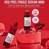 Peel Da Sinh Học Red Peel Tingle Serum 11m Fullbox