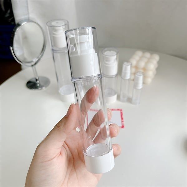 Chai Vòi Pump Chân Không 50ml Xịt Sương