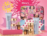 Túi Đựng Mỹ Phẩm Estee Lauder 2 Ngăn Màu Hồng Các Cô Gái 21x12x10cm