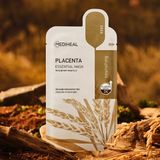 Mặt Nạ Nhau Thai Cừu Giúp Phục Hồi Da Mediheal Placenta Essential Mask Nourishing 24ml