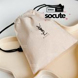Túi Dây Rút YSL Vải Bố 17.5x21.5cm