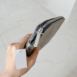 Túi Da Rắn Xám SpaceNK
