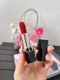 Son Dior Rouge 777 Fahrenheit Velvet Finish - Fullsize Unbox - Đỏ Cam