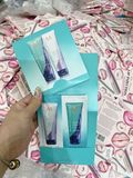 Sample Dầu Gội Xả Ánh Tím Khử Sắc Tố Vàng Moroccanoil Blonde Perfecting Purple Shampoo and Conditioner 10mlx2
