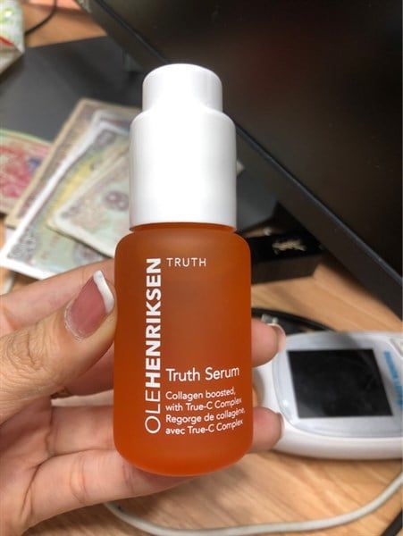 Tinh Chất Dưỡng Ẩm Sáng Da Olehenriksen Truth Serum Collagen Boosted With True-C Complex Full Size 30ml