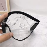 Túi YSL trong suốt hình son 15x19x4